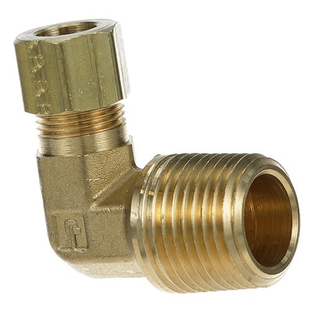 Allpoints Elbow, Brass - 3/8" X 1/2 263827